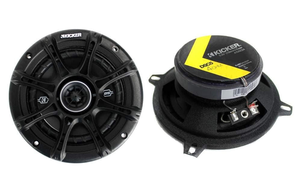Kicker DSC5 Around 2-Way 200 W 2-Way Audio Car Speakers (Speaker, 200 W, 50 W, 4 Ω, 90 dB, neodymium)