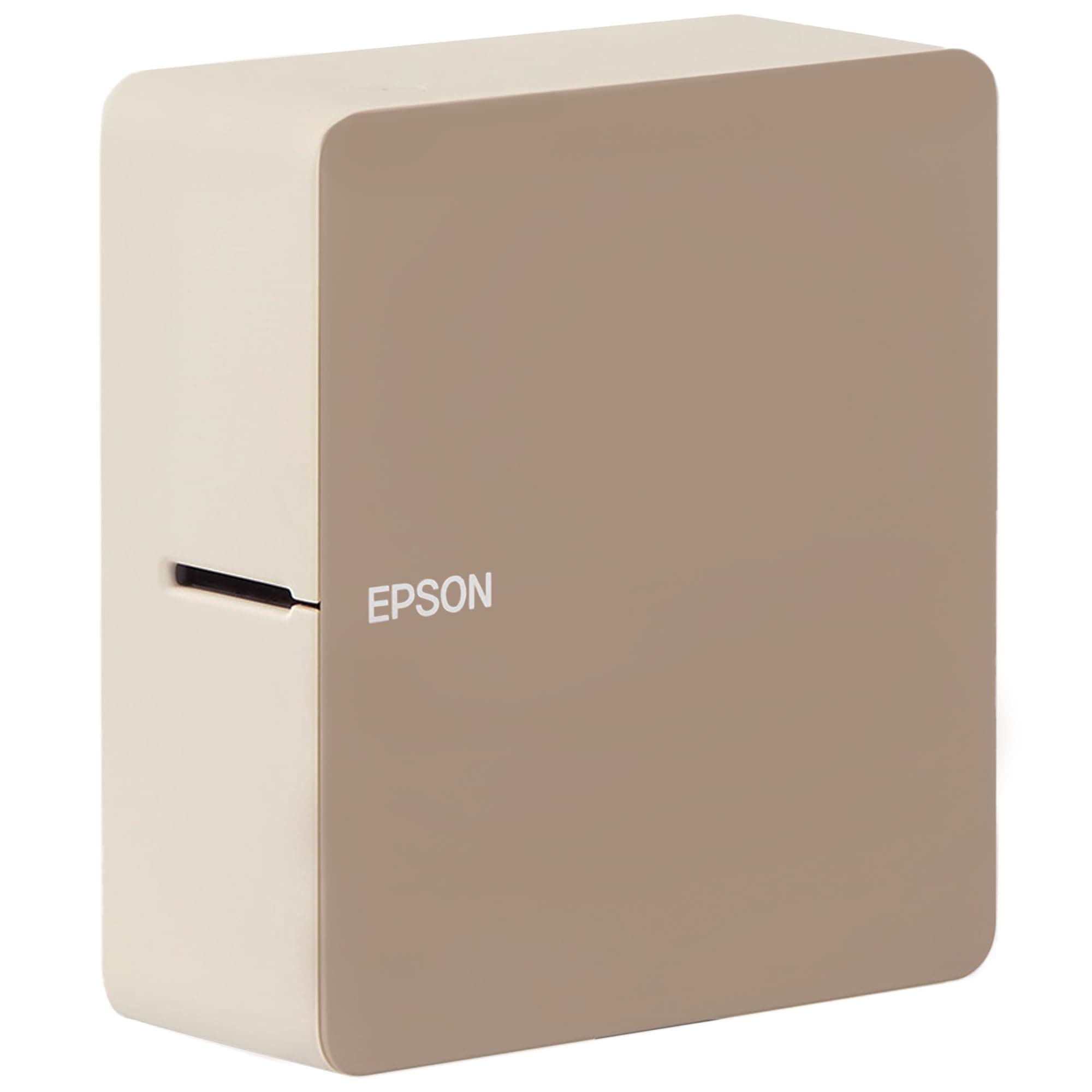 LABELWORKS Epson LW-C610PX Premium Portable Bluetooth Label Machine Printer – Create Sticker Labels for Organization, Small Business, Designer Tape Supported, App Compatible