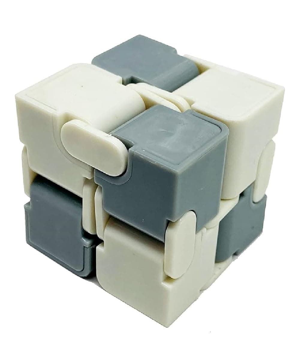 vGRASSP Infinity Fidget Cube for Stress Relief – Colour as per Stock - 8 x 4 x 2 cm