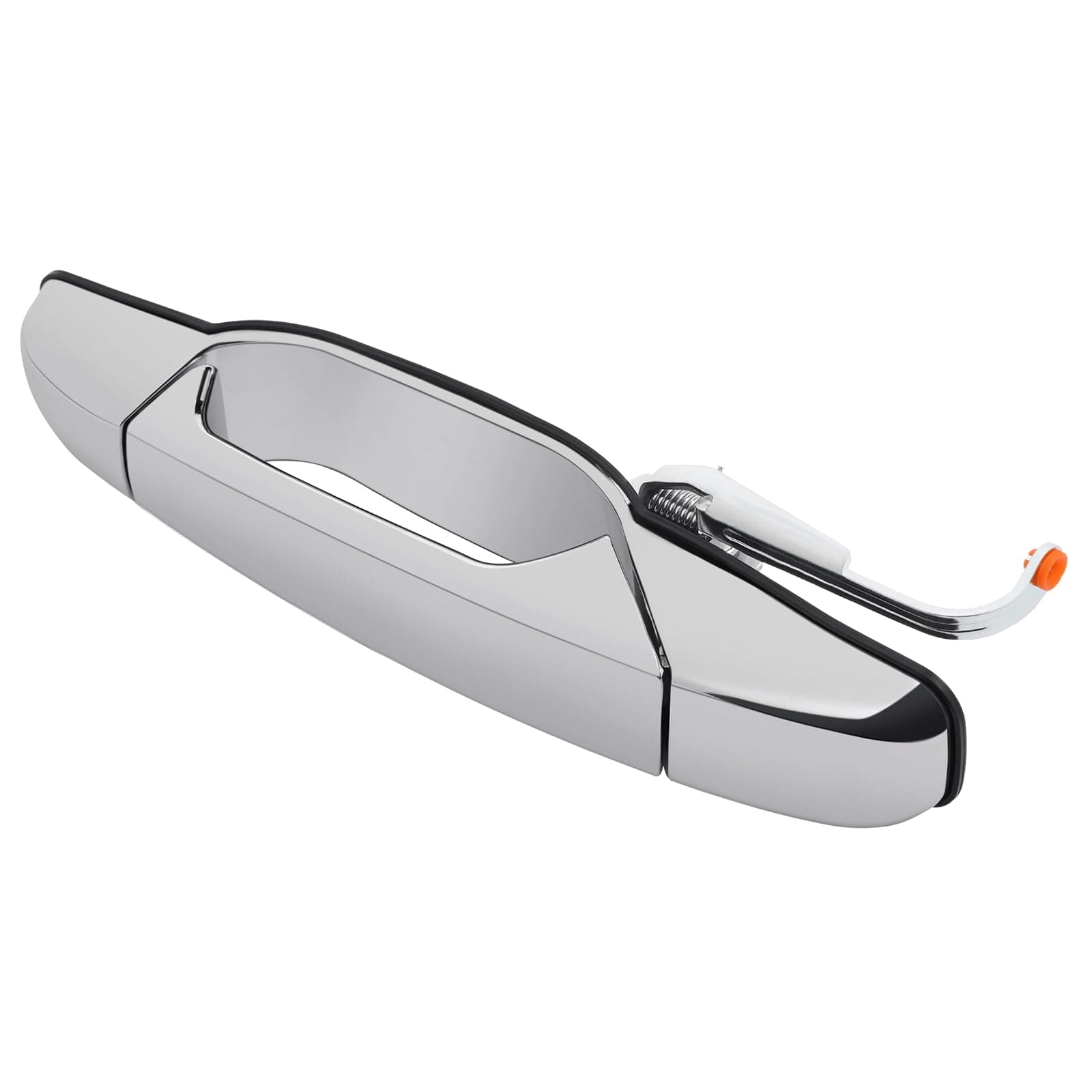 Exterior Chrome Door Handle, Rear Left Driver Side, Fit for 2007-2014 Cadillac Escalade Chevy Avalanche Silverado Suburban Tahoe GMC Sierra Yukon, Replace # 22738725 84053448 15915659 80105