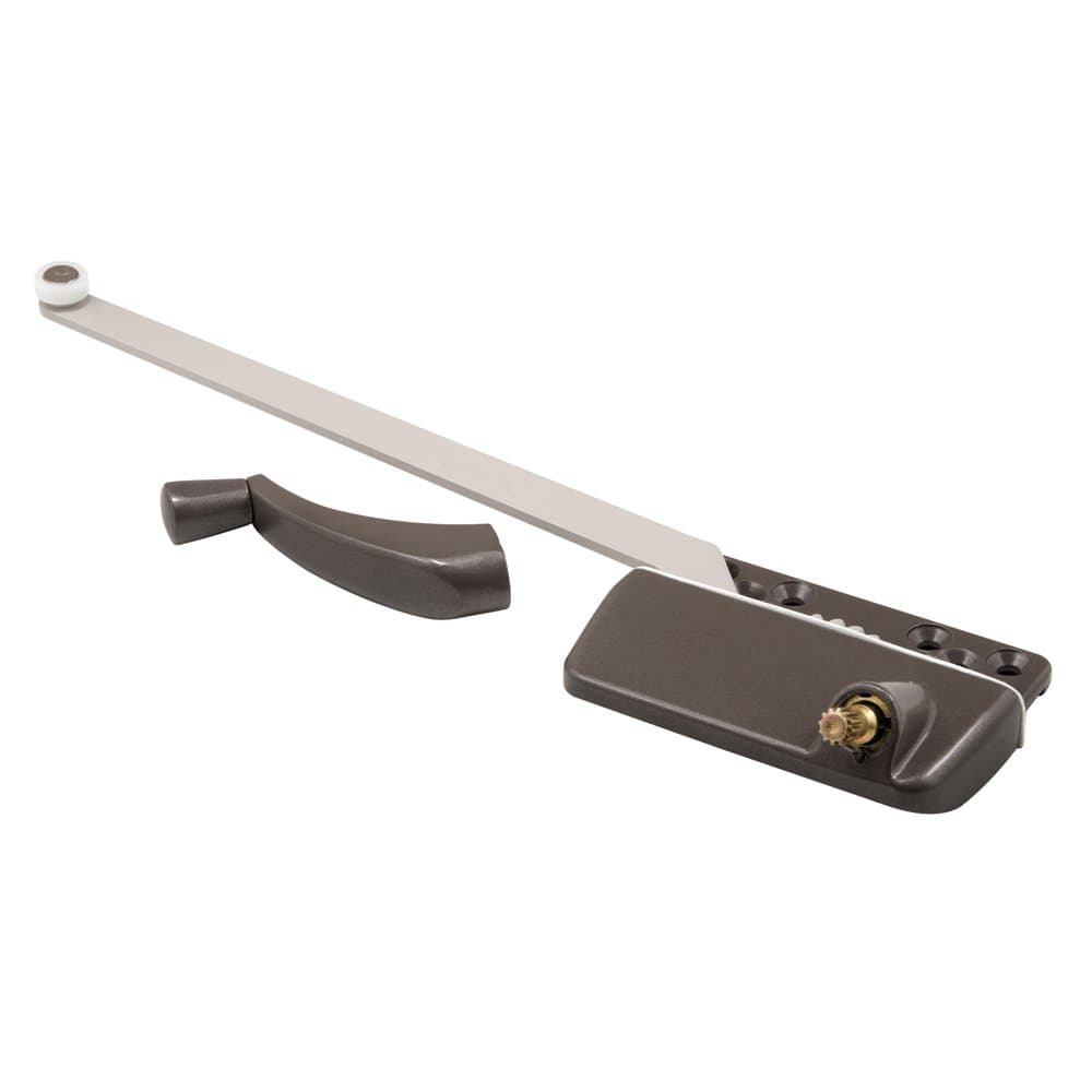 Truth TH 23020 9-1/2 In. Single-Arm Left-Hand Casement Operator, Bronze Finish (Single Pack)