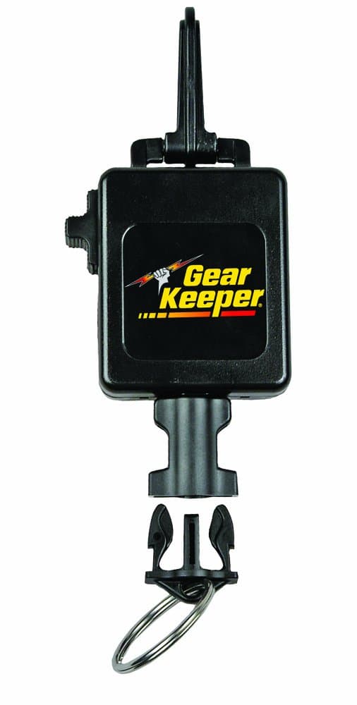 Hammerhead Industries Gear Keeper Locking Large Scuba Flashlight and Camera Retractor Features Heavy-Duty Snap Clip Mount with QC-II Split Ring Accessory- Made in USA