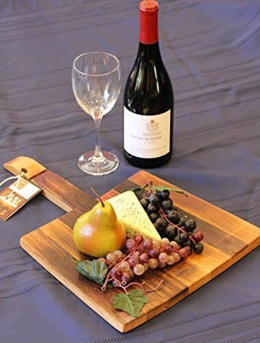 Wine Barrel Pizza Peel Styled Cutting Board