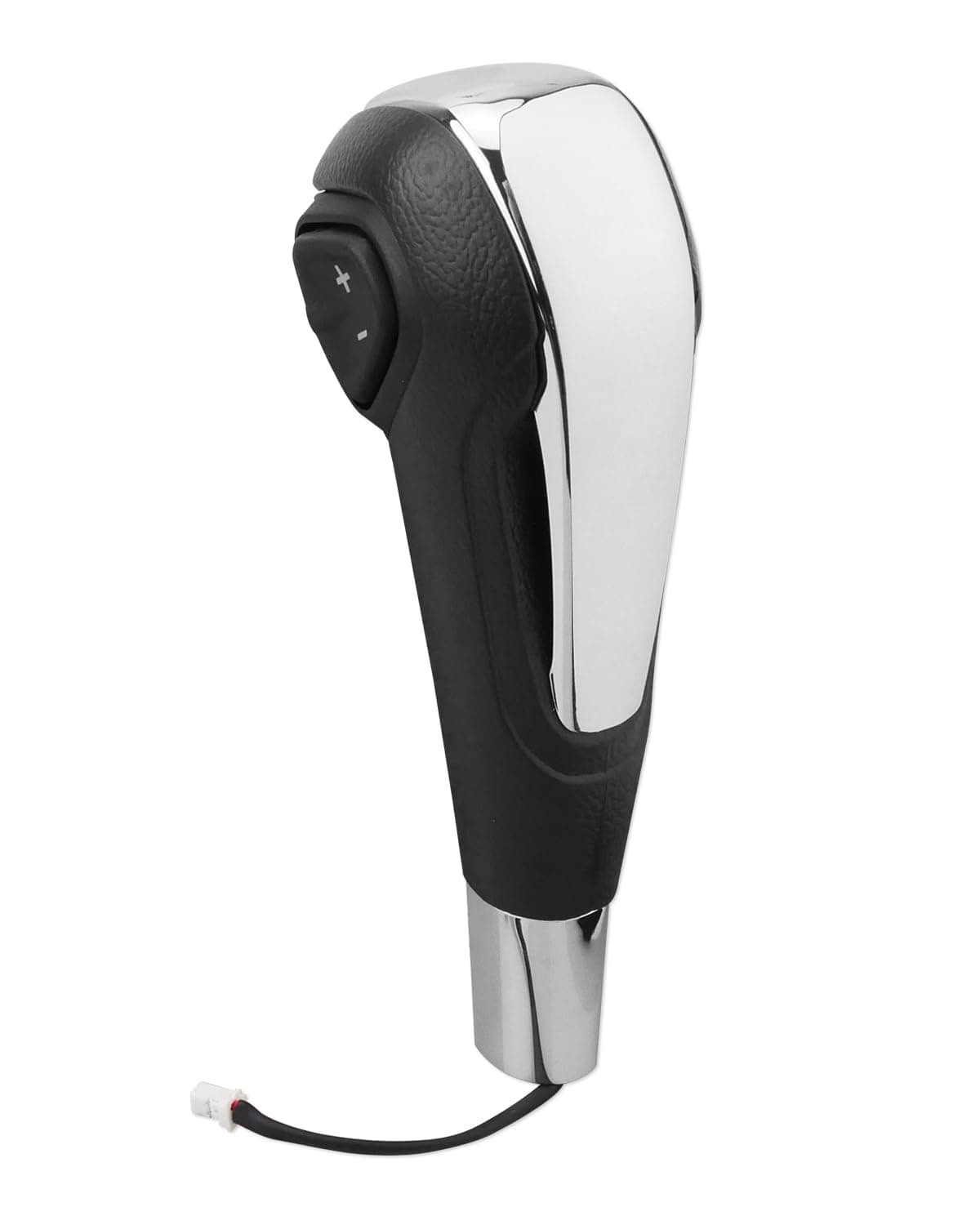 Gear Shift Knob Automatic Transmission Handle Shift with Button Fit for Chevrolet Trax Frosted 2013-2017 Fit for Chevrolet Sonic 2012 2013-2017 Chrome