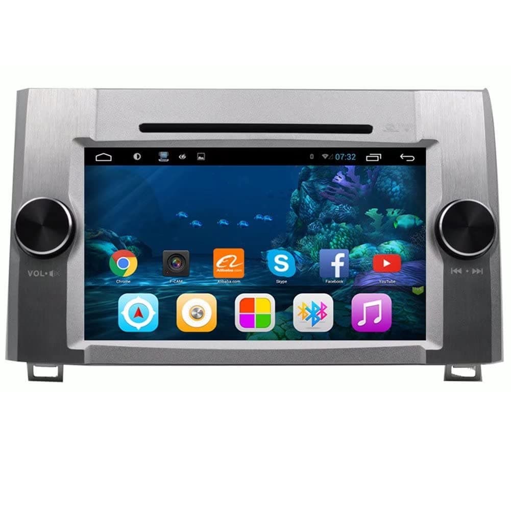 Android 7.1 Indash Car Computer for Toyota Tundra 2012 2013 2014 2015 wtih DVD Auto GPS Navigation Radio Stereo WIFI 3G RDS Mirror Link FM AM BT