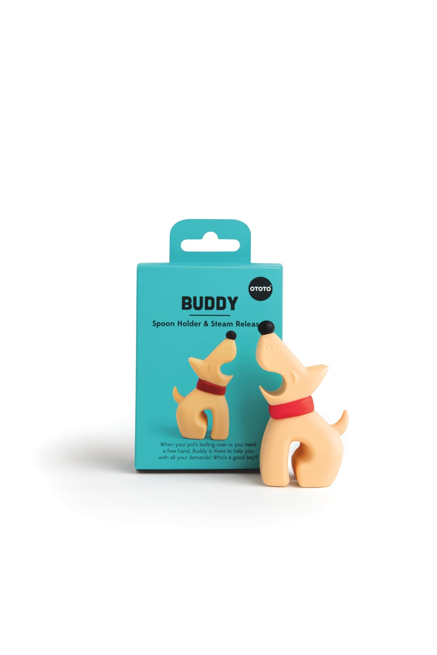 Buddy Dog Kitchen Spoon Holder - Cooking Spoon Rest for Kitchen Counter - Spatula, Ladle Holder,