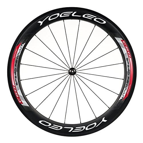 YOELEO SAT C60 STD 700C Wheelset Front and Rear Carbon Fiber Wheels Matte Clincher for Road Bike