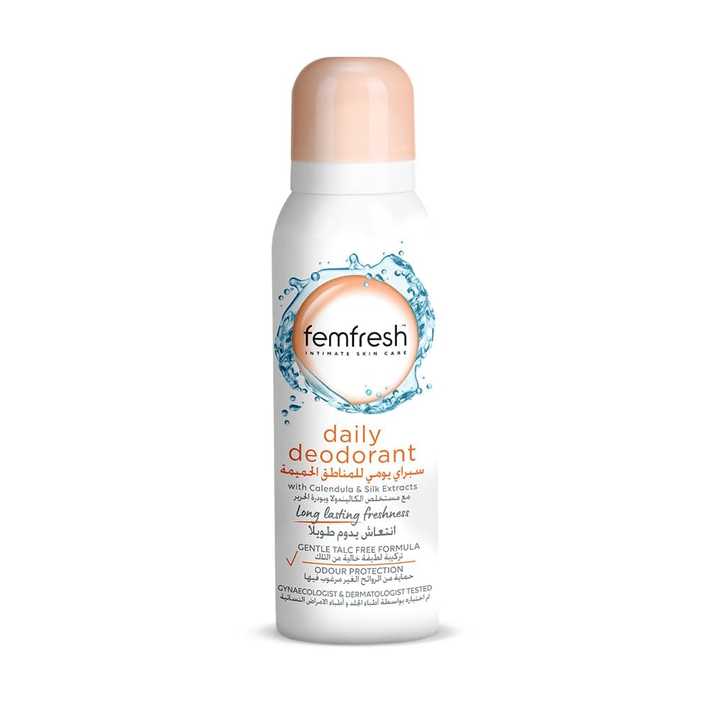 Femfresh Freshness Deodorant For Intimate Hygiene, 125 ml