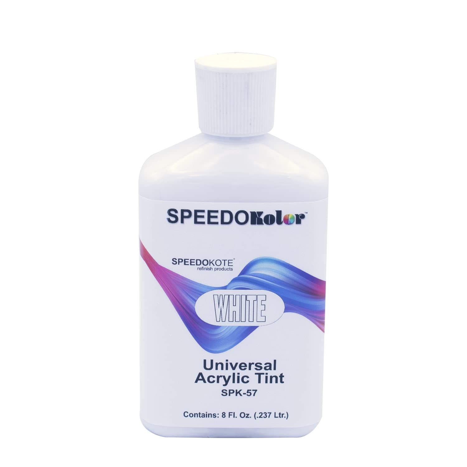 Speedokote Universal solvent based White tint, use in Primers, Bed Liner, SPK-57, 8 ounces