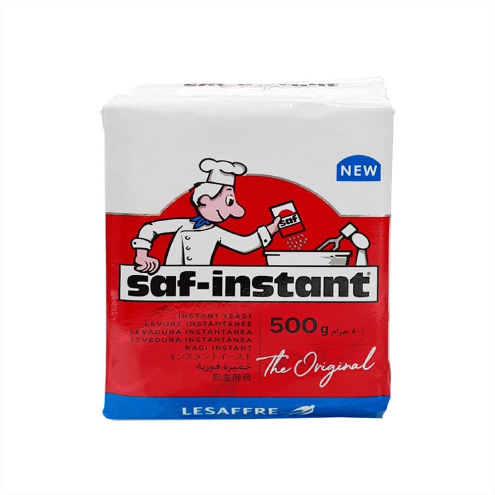 Saff instant dry yeast (low sugar bread for the red label) value pack 500g