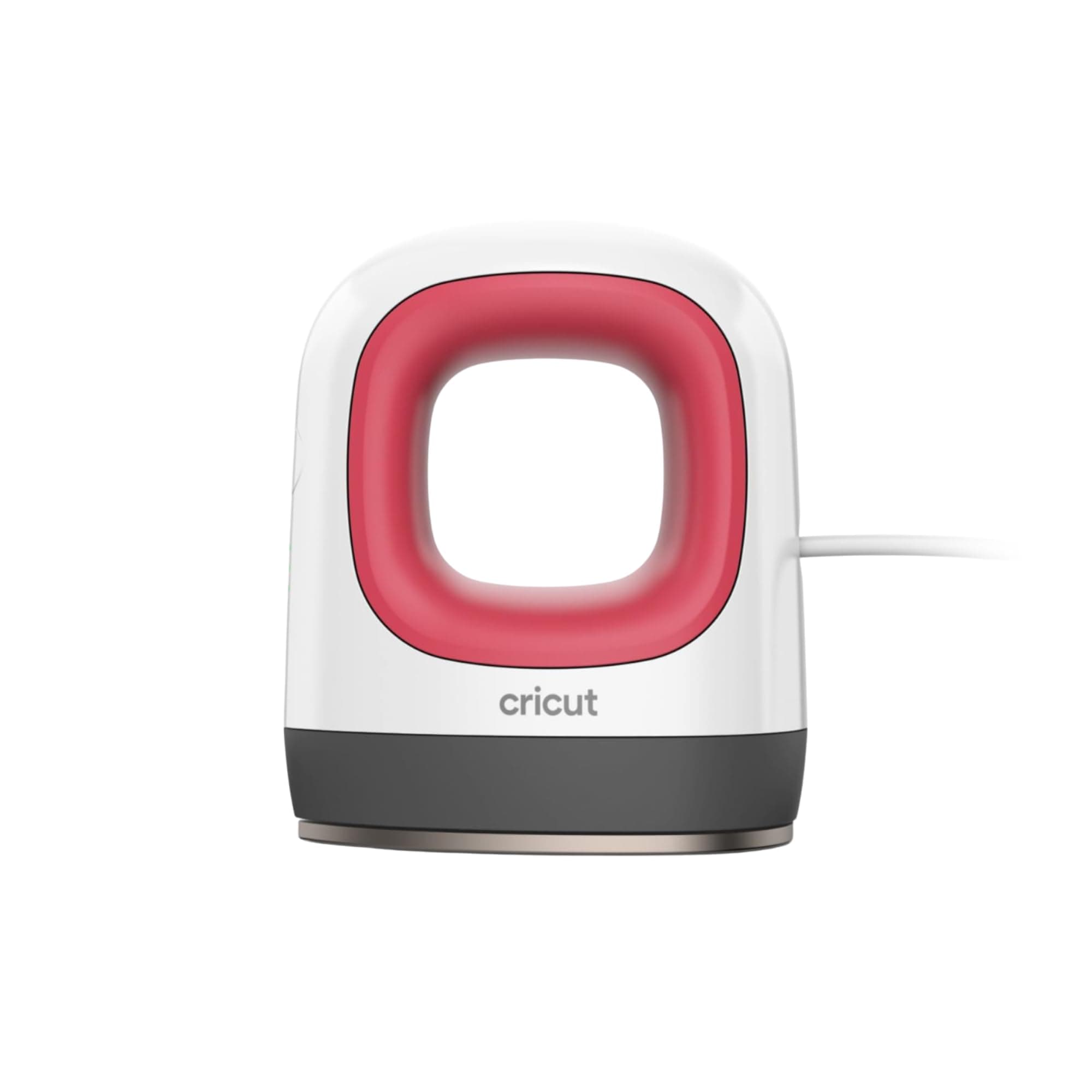 EasyPress Mini Heat Press for Pressing Small Objects Like Shoes, Stuffed Animals, Hats & More, 3 Heat Settings & Precision Tip, Ceramic-Coated Heat Plate, Compact & Lightweight, Raspberry