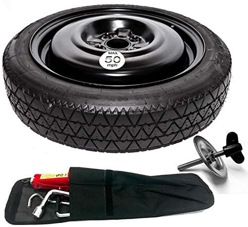 15" SPACE SAVER SPARE WHEEL AND TOOL KIT + RETAINING BOLT COMPATIBLE WITH FIESTA (2008-2017)