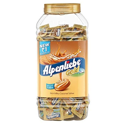 Gold, Caramel Candy Jar, 800 g, 200 pc