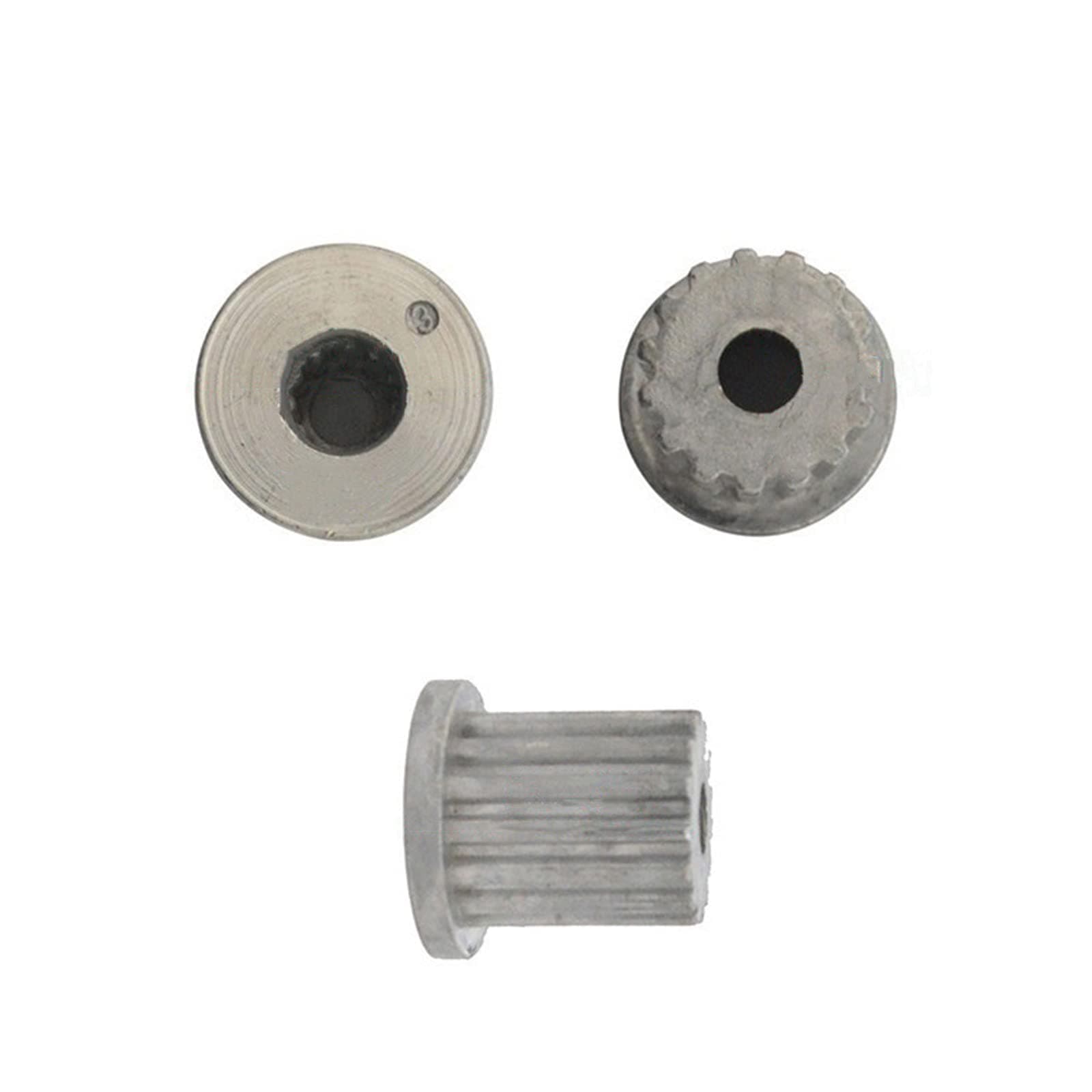 Replacement 12 Teeth/ 15 Teeth Pulsator Core Gear Sleeve Connector for LG Automatic Washing Machine Repair Part (L(Outside is 15 teeth, inside is 11 teeth))