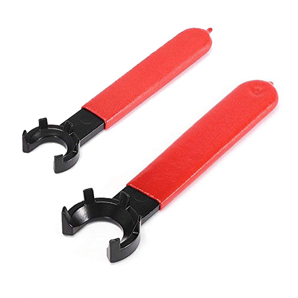 2pcs ER16 ER20 M Type Collet Chuck Clamping Spanner CNC Collet Chuck Holder Wrench Lathe Tools