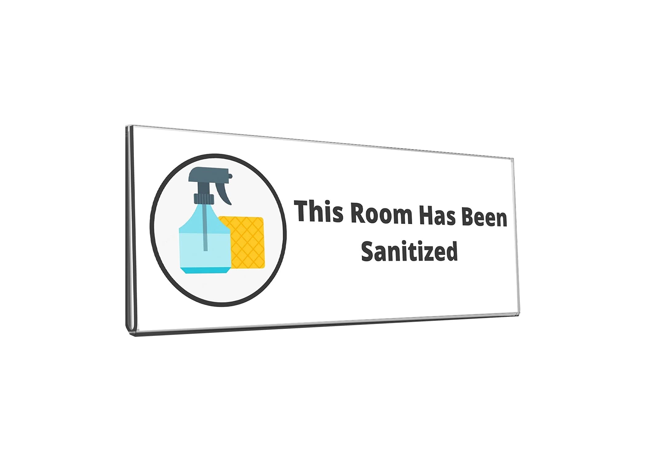 Wall Mount Name Plate Holder 8-1/2"Wide x 2-1/4" high - NPW085022 (20 Pack)