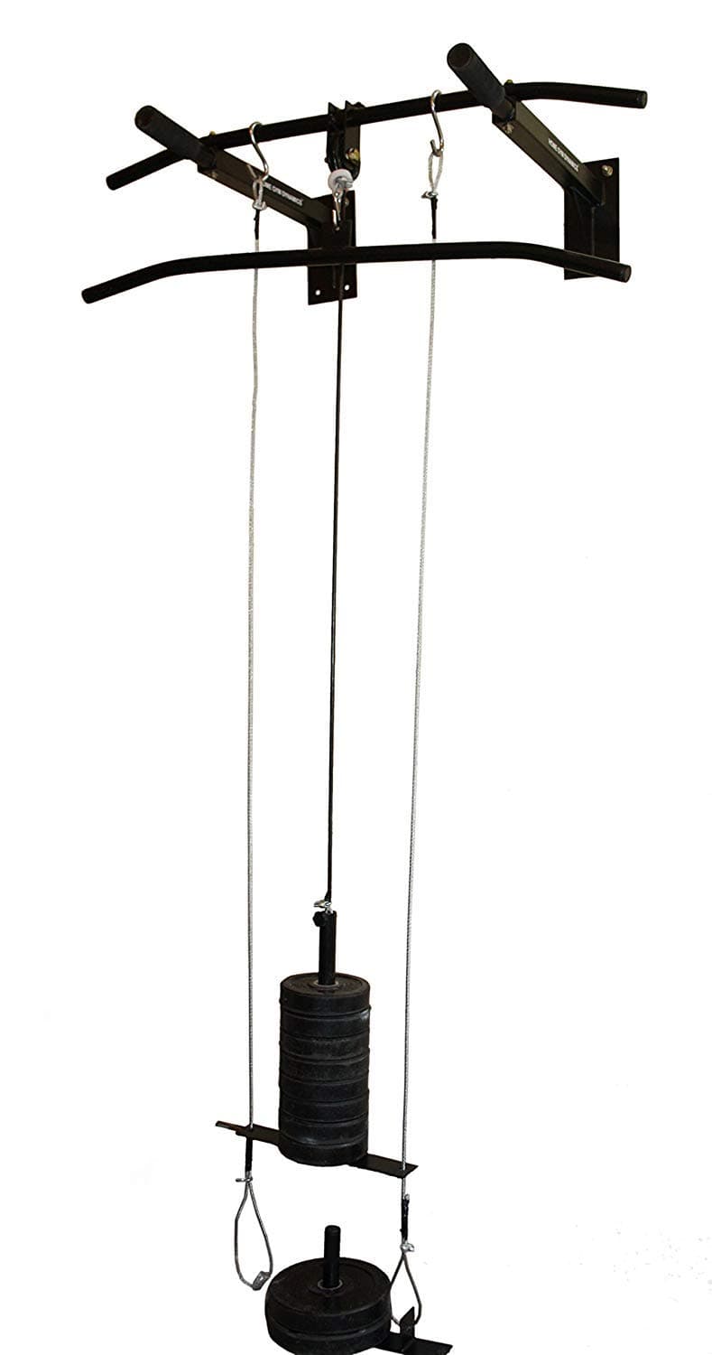 Home Gym Dynamics Pull Up Bar with Anti Swing Mechanism