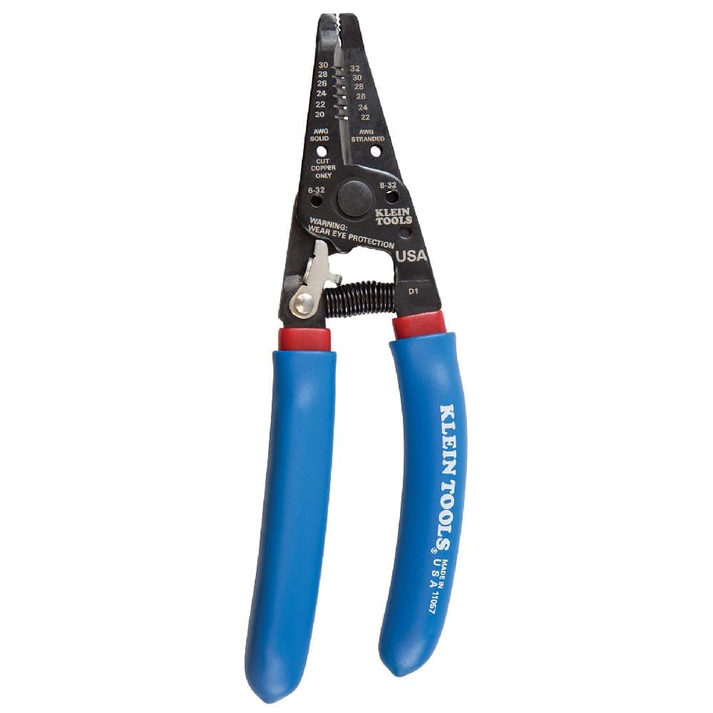 11057 Wire Cutter/Wire Stripper, Heavy Duty Wire Cutter Stripper for 20-30 AWG Solid Wire and 22-32 AWG Stranded Wire