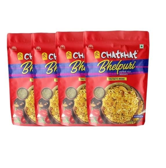 Bhikharam Chandmal Bhelpuri pack of 4