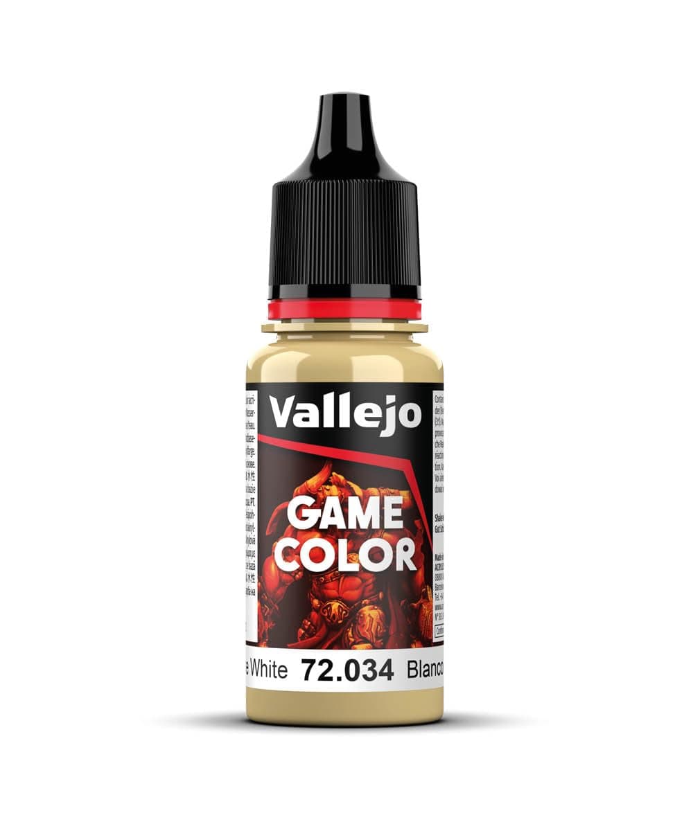 Vallejo Game Color Bonewhite Paint, 17ml