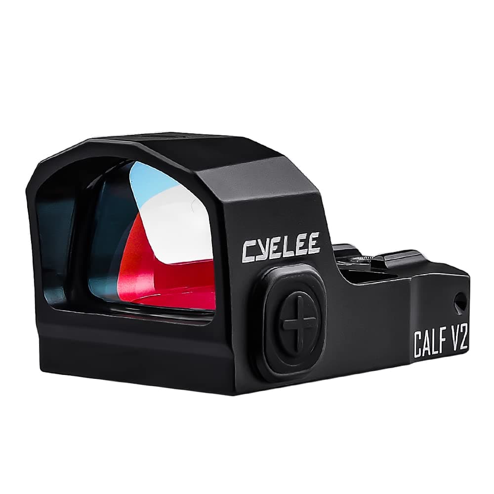 Shake Awake Micro Red Dot Sight for Pistols, 3 MOA Reflex Sight, Fits Doctor Cuts(Calf V2)