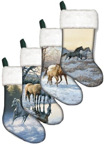 Winter Christmas Holiday Stocking