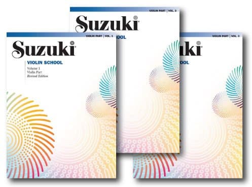Suzuki Violin School, Violin Part - 3 Book Set - Includes Volume 1, Volume 2 and Volume 3 Sheet music
