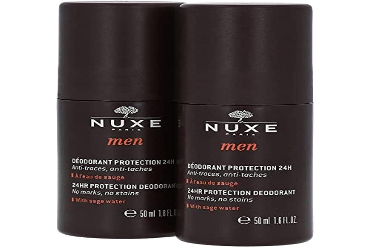 Nuxe Men 24hr Protection Deodorant 50mlx2