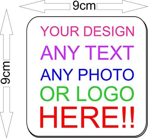 Crystal Innovation-Personalised Coaster (Your Own Image and Text)