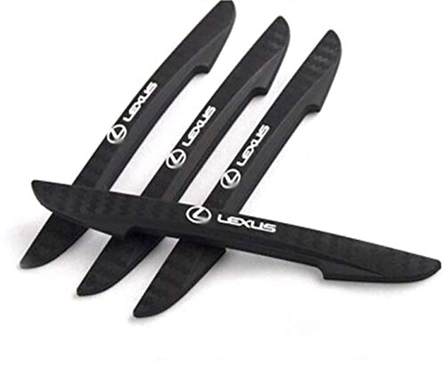 4pcs/set Car Door Protector Door Side Edge Protection Guards Stickers For LEXUS