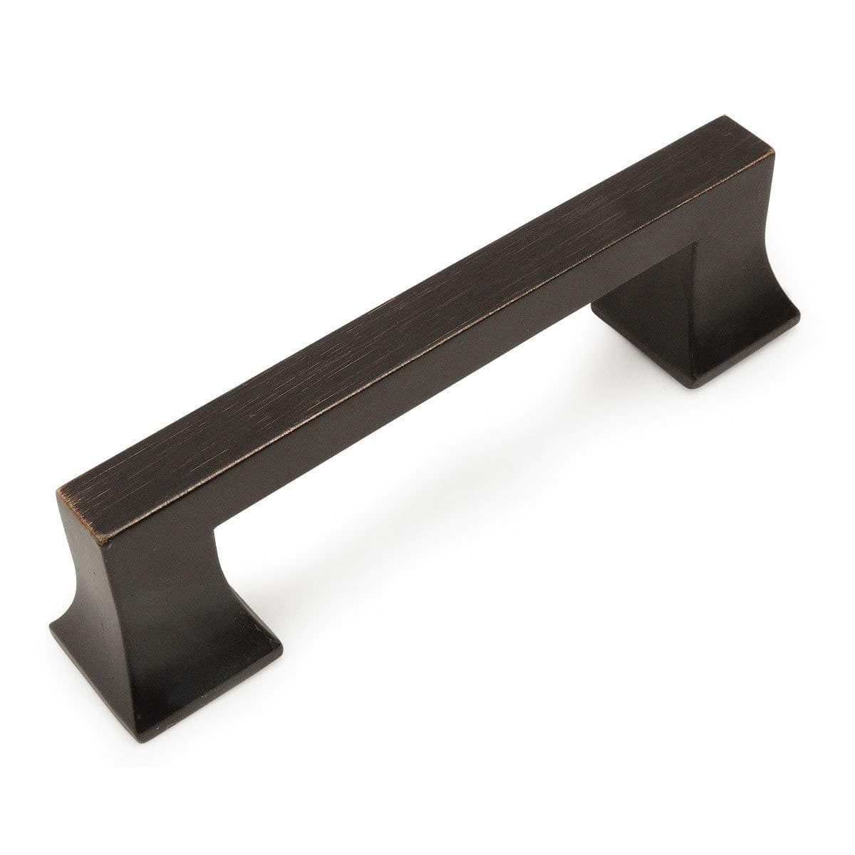 Cosmas 10 Pack 10556ORB Oil Rubbed Bronze Cabinet Handle Pull Hardware - 3" Inch (76mm) & 3-3/4" Inch (96mm) Hole Centers