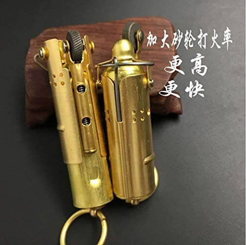 Trench Lighter Replica - Solid Brass- WWI - WWII - Vintage Style 2 Pack