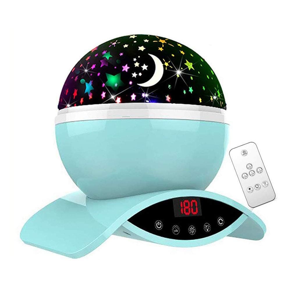Star Night Light Projector, Elecstars 8 Colours Dimmable Combinations Romantic Starry Sky Lamp, Remote Control, Timer Auto-Off, 360 Degree Rotating, Toys for Nursery Decor, Gifts for Kids