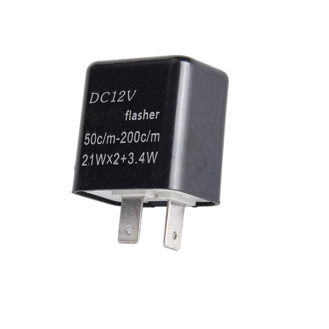 Direct Replacement for 2014-2017 2018 2019 2020 2021 Honda Grom 125 Adjustable LED Bulb Turn Signals Flasher Relay for 2009-12 Kawasaki ZX6R, 2008-12 Kawasaki 250R, 2013-17 Kawasaki Ninja 300