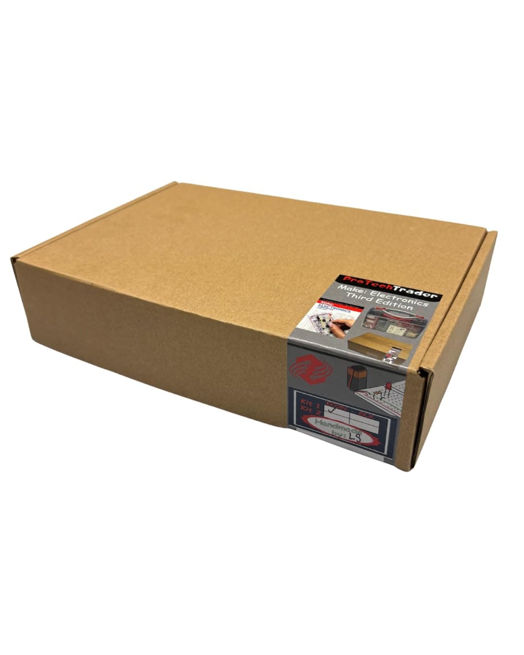 Make: Electronics 3rd Ed Kit 1 Economy - Beginner, Intermediate, & Advanced (Teen - Adult) Component Pack for The Experiments in Make: Electronics 3rd Ed by Charles Platt - Covers Sections 1-3