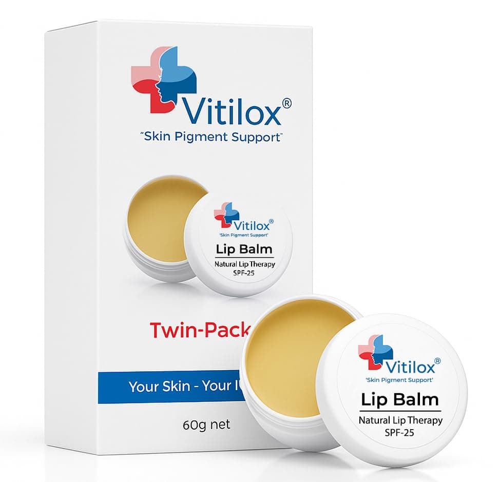 Vitiligo Vitilox® Lip Balm 'Twin Pack'