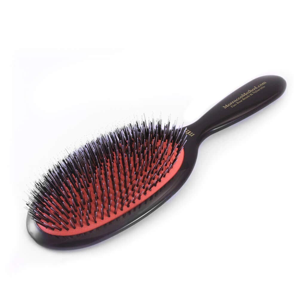 Morrocco Method Mixed Pure Boar Bristle & Nylon Brush - Extra Large