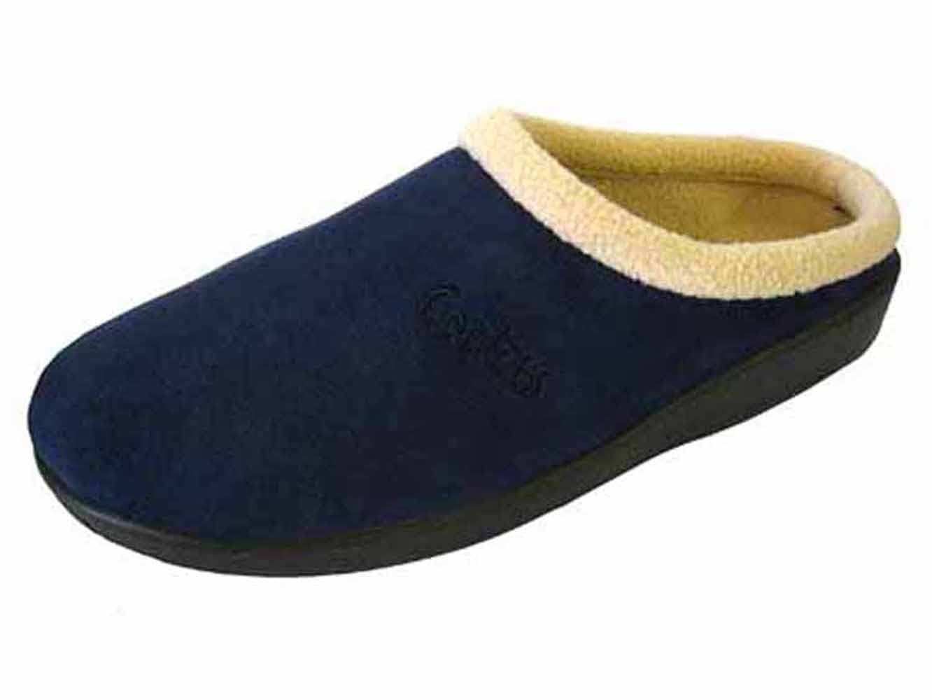 Comfy Dutch Clog Slippers in Blue