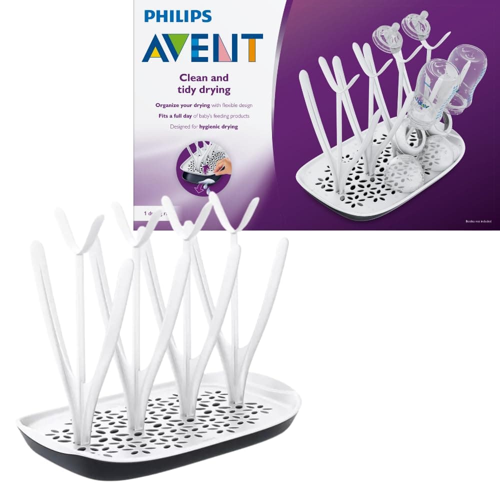 AVENT Plastic Philips Drying Rack, 33X20.5X6.8 Cm, White