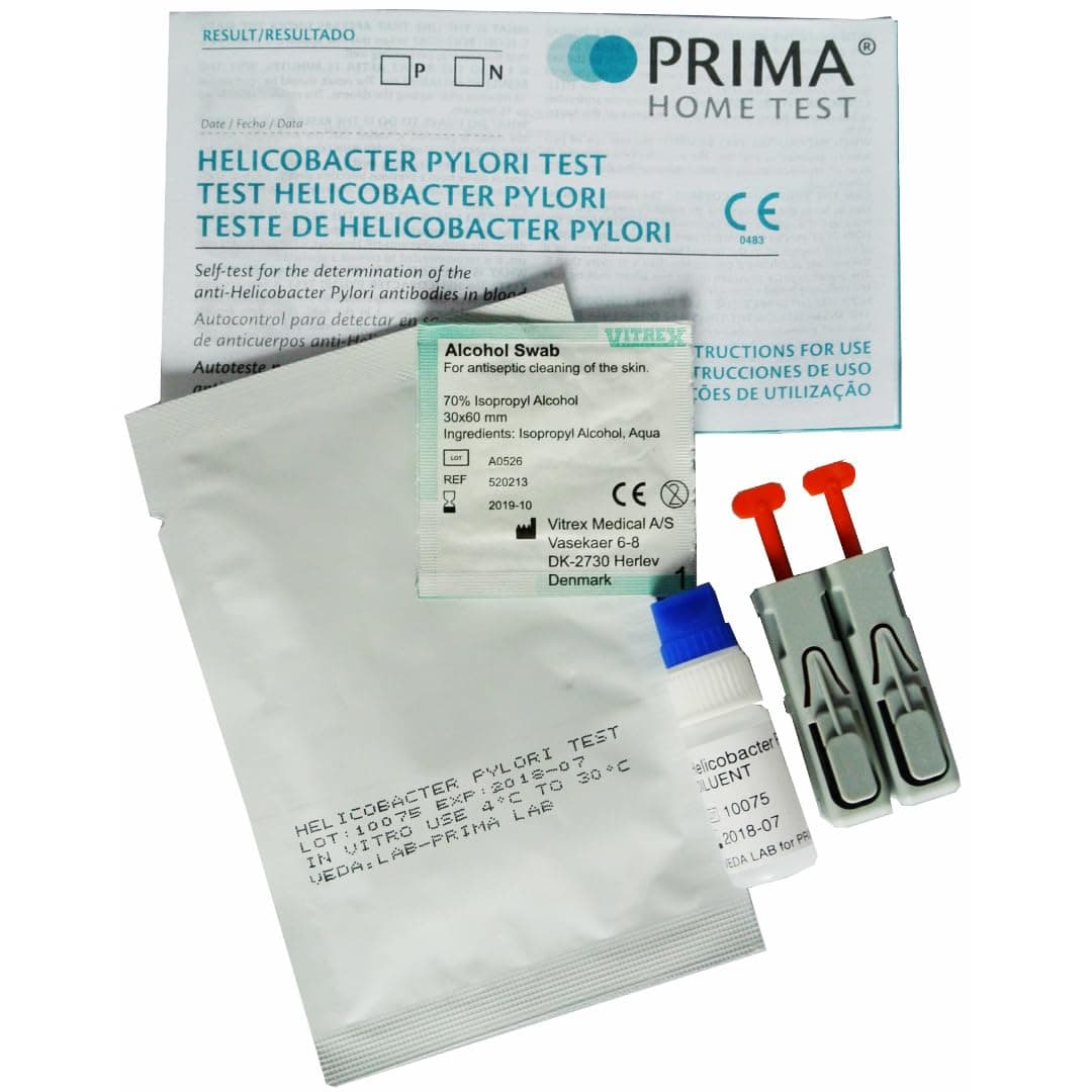 Prima Home Test Helicobacter Pylori Tester