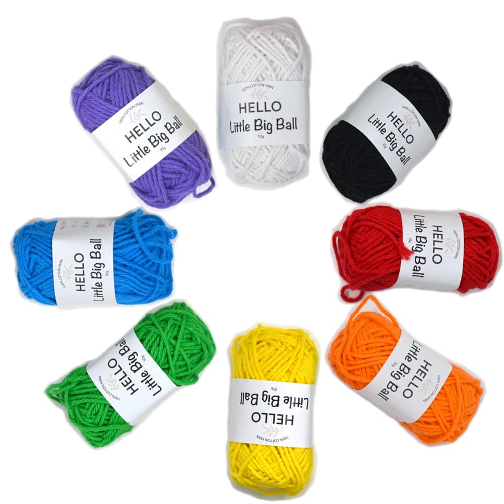 Hello Cotton - Little Big Ball Pack - Brights