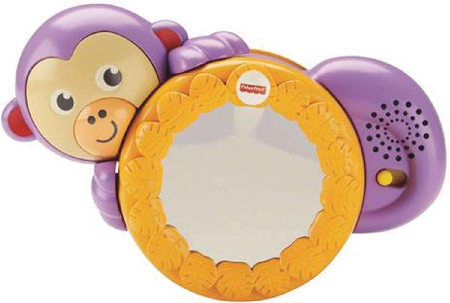 Fisher-PriceFHF75 Monkey Crawl After Drum, Multi-Colour