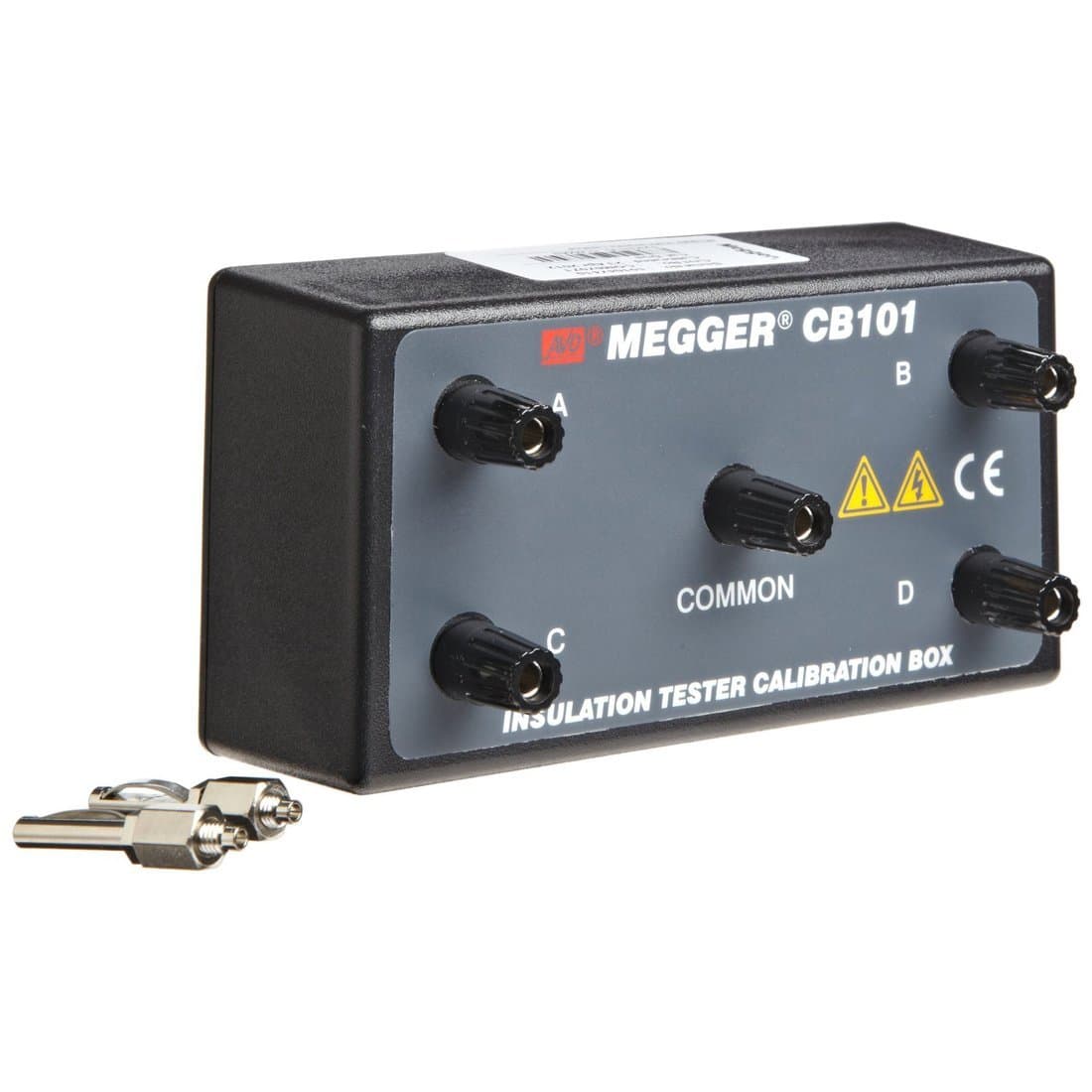 Megger CB101 Calibrated Check Box for 5kV Insulation Tester, 5.1" Length x 2.7" Width x 2.7" Height