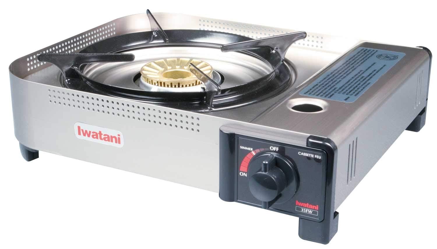 35FW Butane Stove, Medium, Metallic