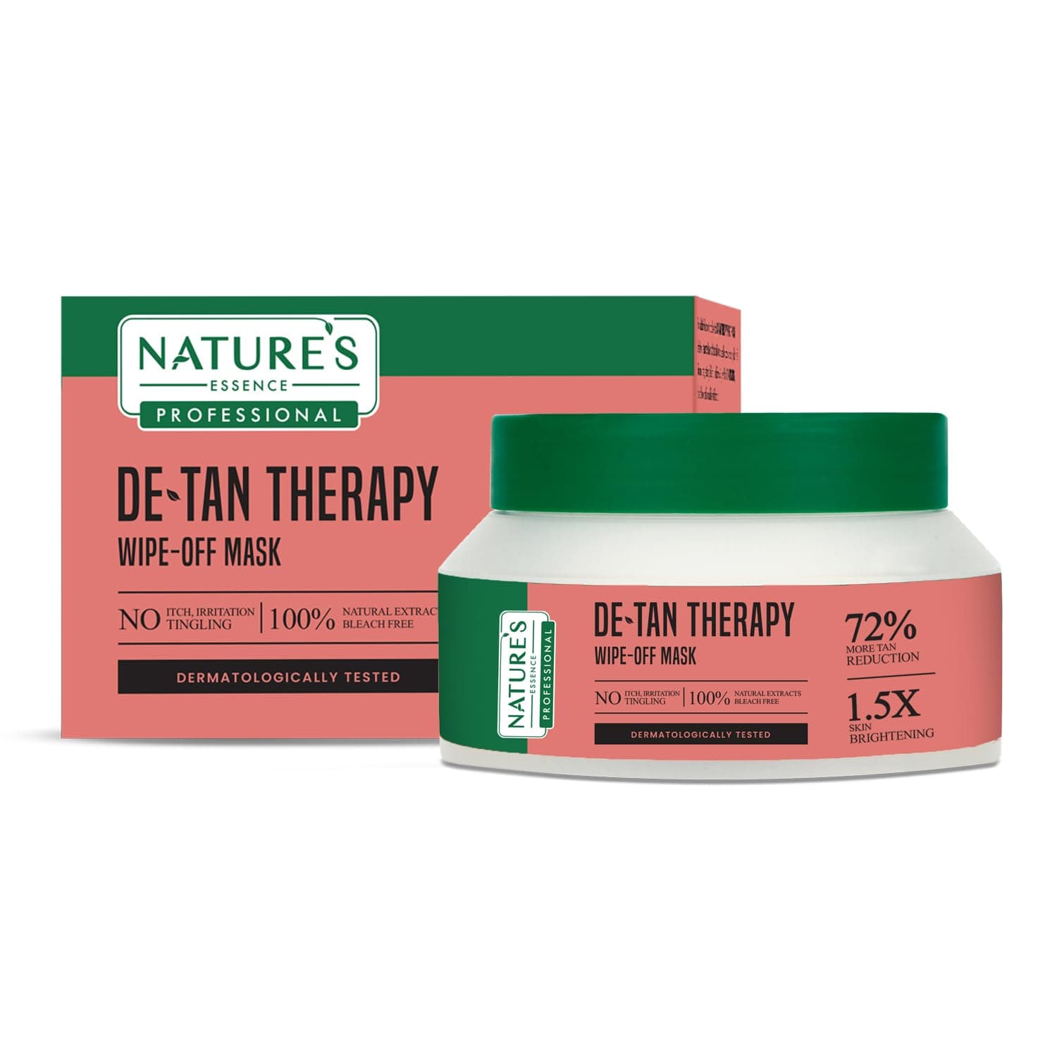 NATURES ESSENCE - DeTan Therapy, Tan removal cream,500ml