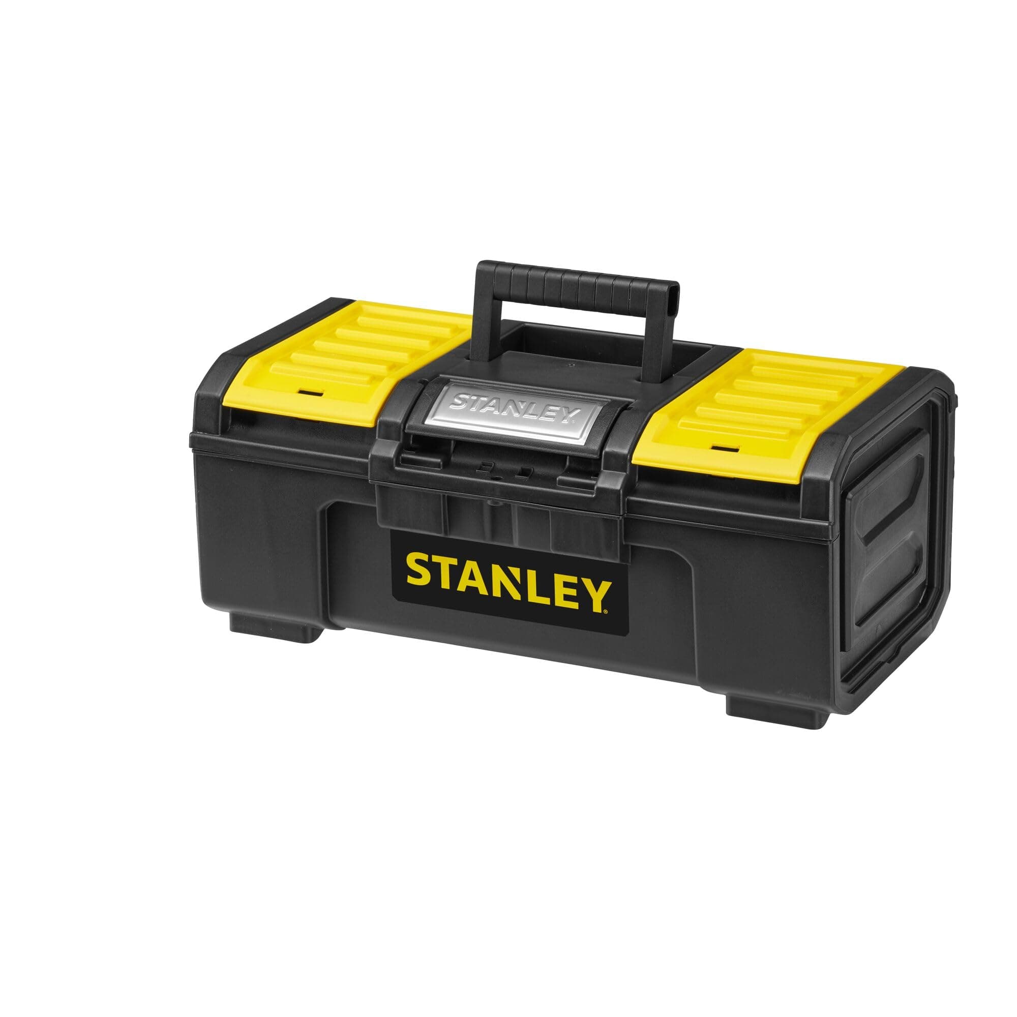 DIY Toolbox Storage with 1 Touch Latch, 2 Lid Organisers for Small Parts, 16 Inch, 1-79-216