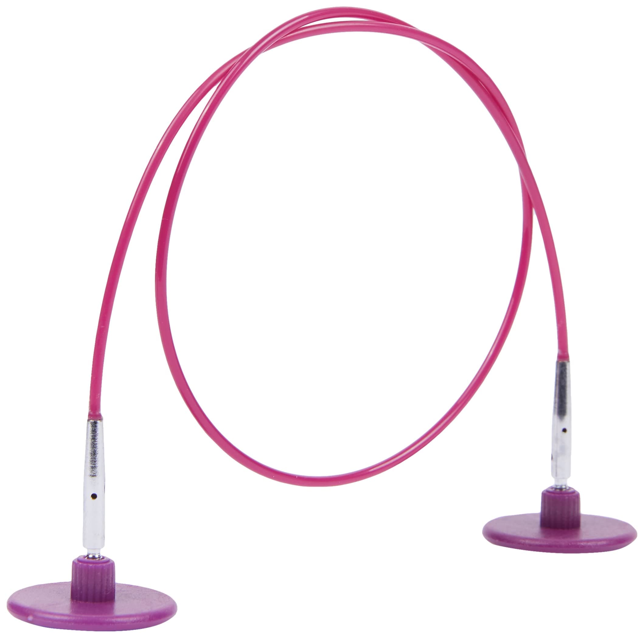 KNITPRO KP10501 35cm Single Cable to make 60cm Interchangeable Needle Purple, 350