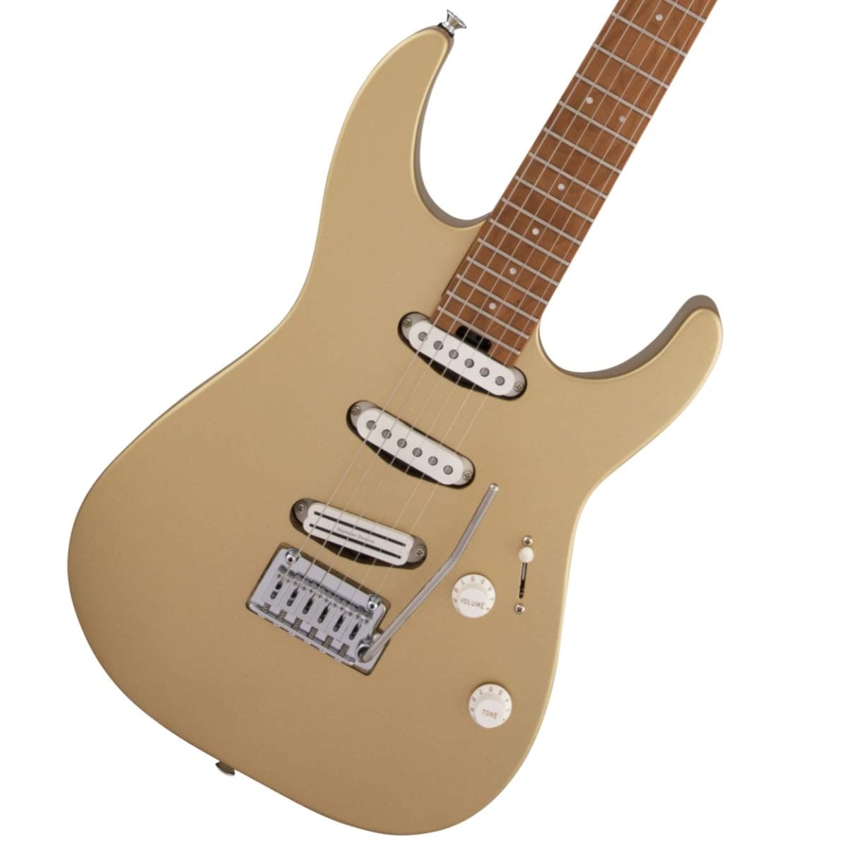 Charvel Pro-Mod DK22 SSS 2PT CM - Pharaoh Gold