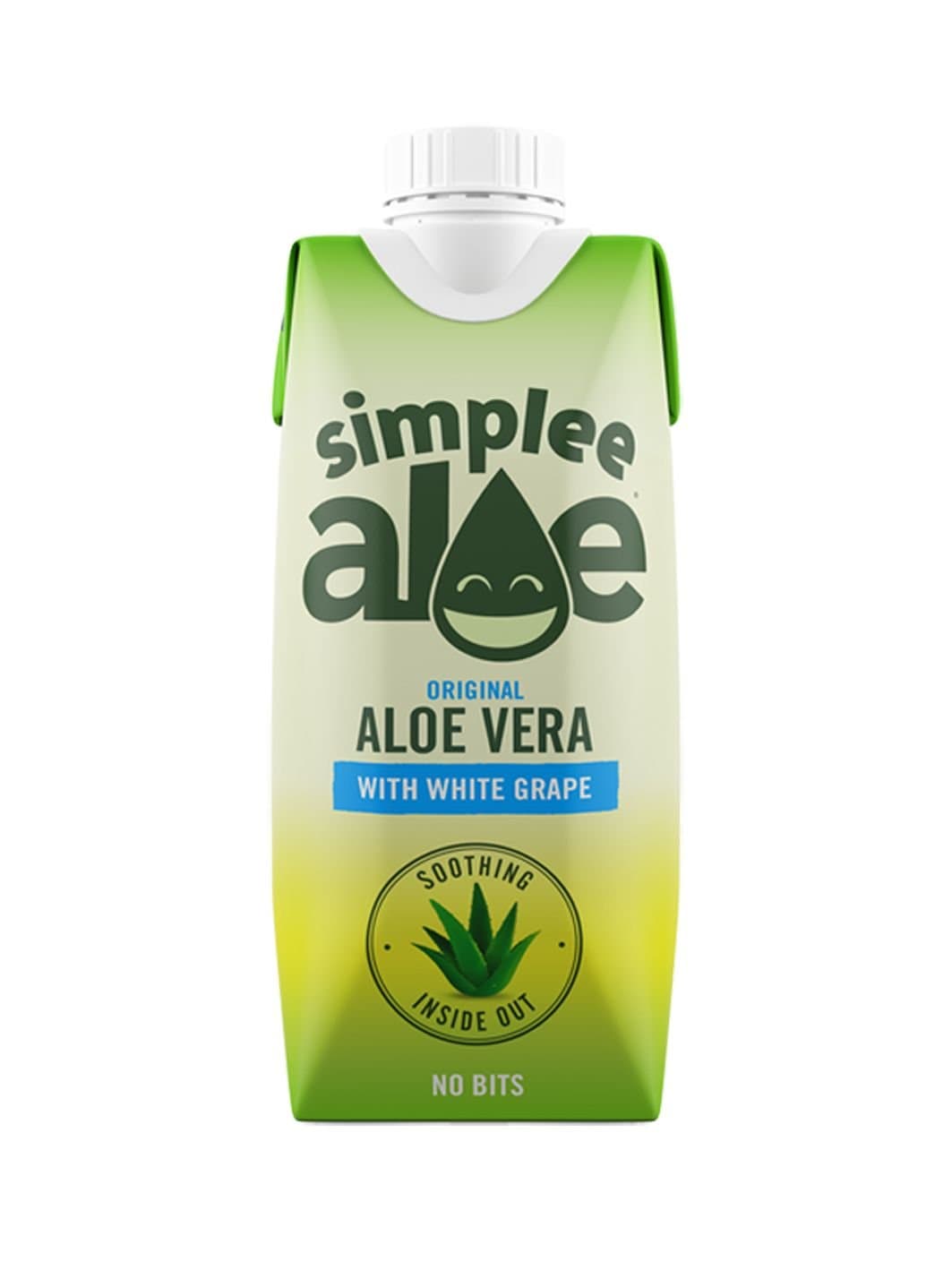 Simplee Aloe Aloe Vera with Grape & Lemon 330ml (Pack of 2)