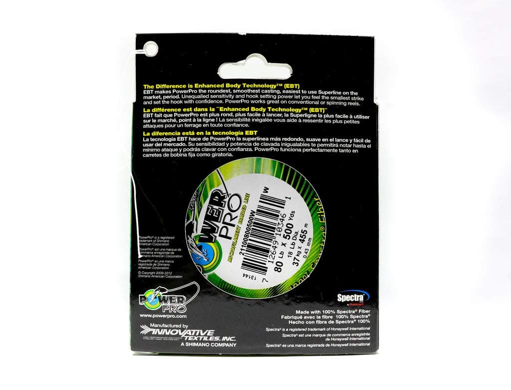 Pro Power Powerpro Braided Line 300 -Yard White